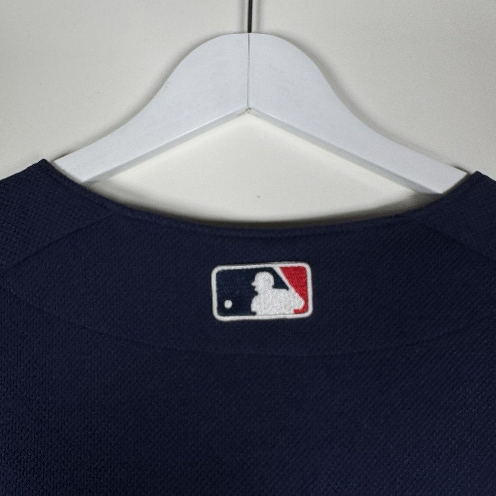 + Vintage Minnesota Twins Navy Blue Authentic Majestic Baseball Jersey Men's XL - Picture 11 of 15